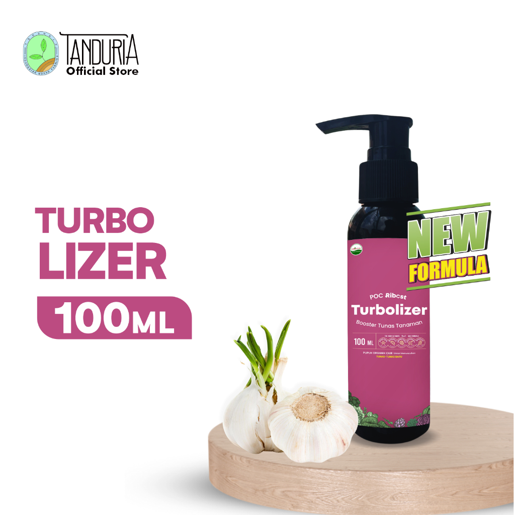 TANDURIA - Ribost Turbolizer Penumbuh Tunas Pupuk Organik Cair POC 100 ml