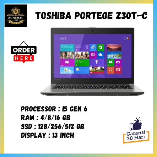 Laptop Toshiba Portege Z30T Z40T Z930 ORIGINAL SECOND