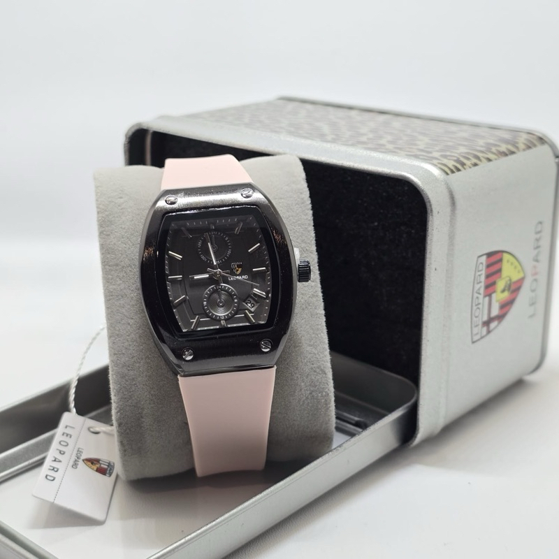 Jam Tangan Wanita  Casual Leopard