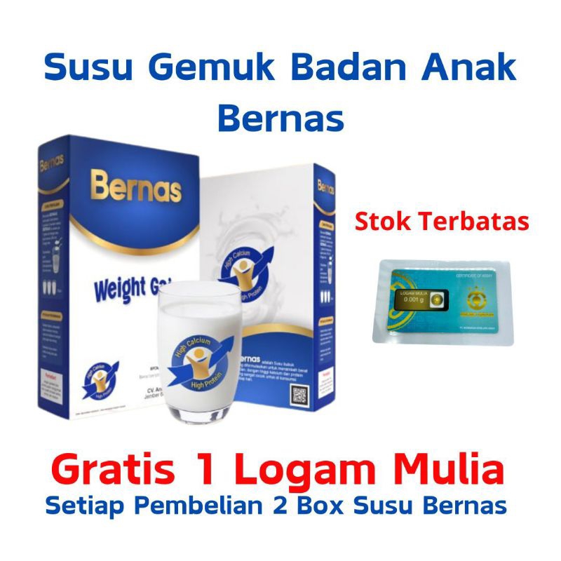 

Susu Tinggi Kalori dan Protein Untuk Anak Bernas Susu Penambah Berat Badan Anak Susu Penambah Nafsu Makan Anak