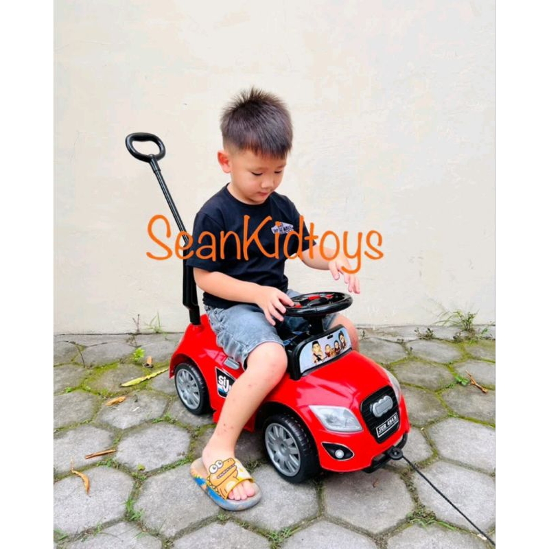 Mainan anak ride on mobil dorong si juragan sijuragan school bus schoolbus sang pengejar sangpengeja