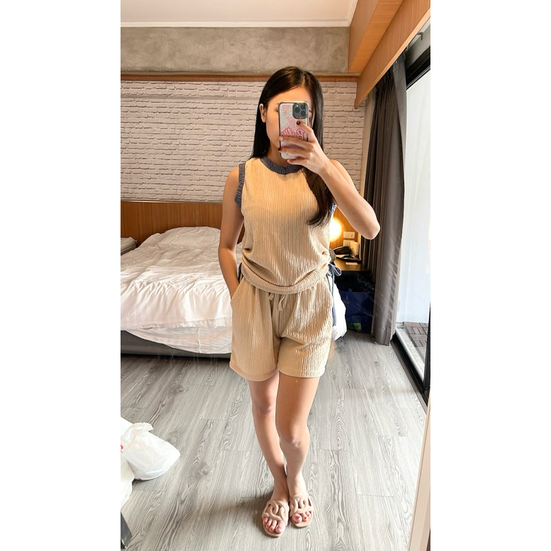 Set Celana Pendek BKK / set korea / dress wanita / baju wanita