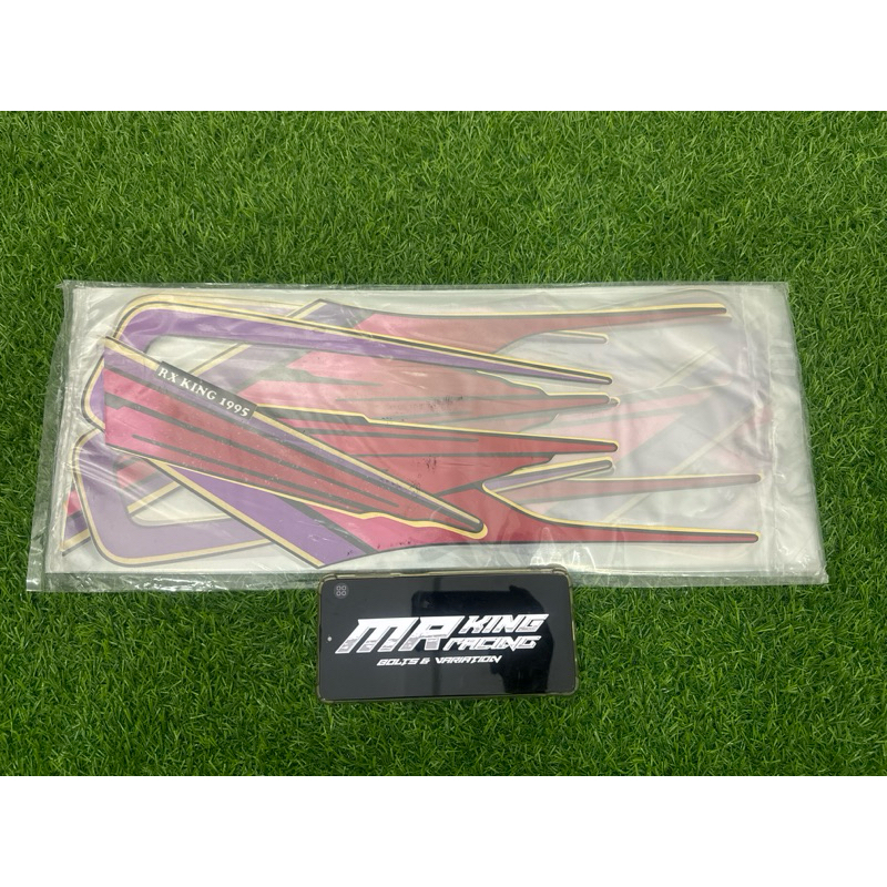 Lis Stiker Striping Body Set Yamaha RX King Tahun 1995
