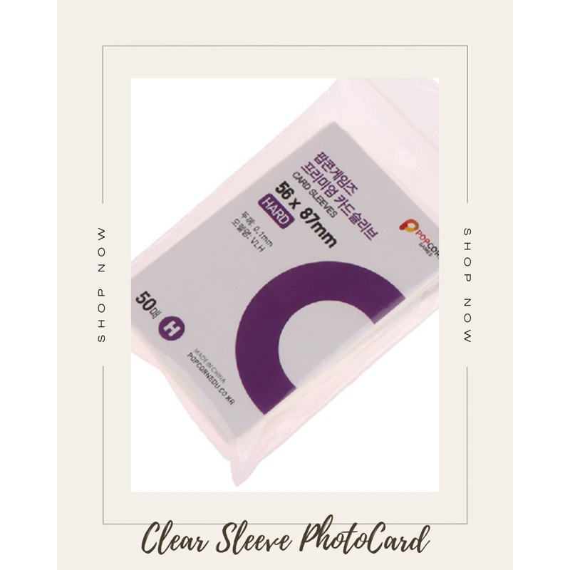 

Clear Sleeve PhotoCard