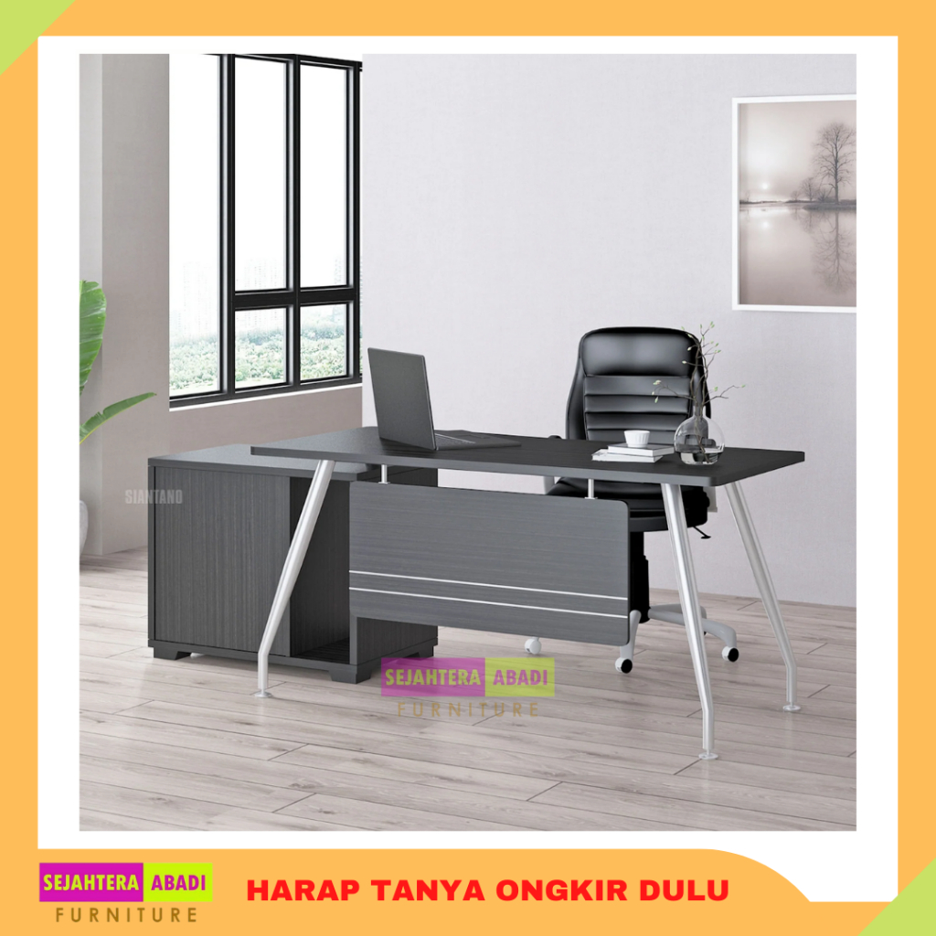 Siantano Meja Kantor Meja Tulis Meja Kerja Siantano OT 153 office desk meja direktur modern