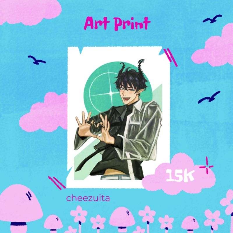 Art Print A5 NijiEN Ren Zotto