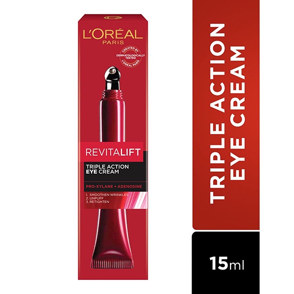 ART S43F STARLoreal  LOreal Revitalift Triple Action Eye Cream 15ml  Cream Mata