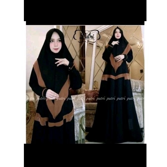 PUTRI COLLECTION SYARI DRESS HIJAB