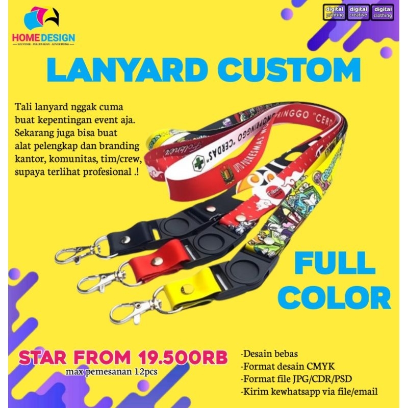 

Tali Lanyard Termurah