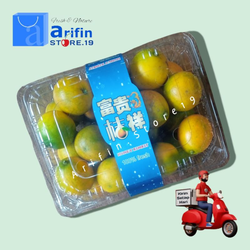 

Jeruk Green Kimkit 500gr /Manis /Dimakan Sama Kulitnya /Tanpa Biji