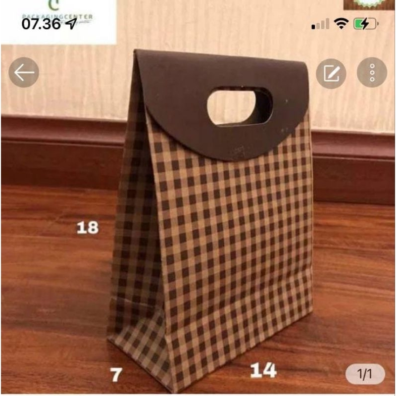 

Paperbag Tas Tutup S motif |GoddieBag Kertas Tutup S Uk 14x7x18cm