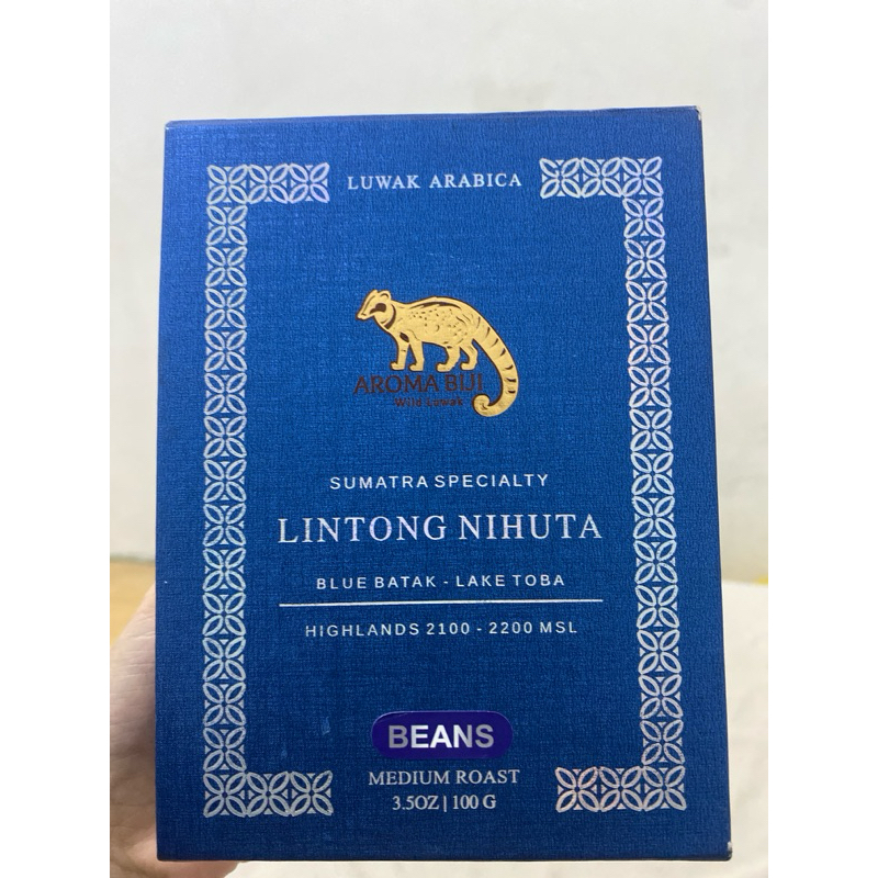 

LINTONG NIHUTA SUMATRA SPECIALY ARABICA COFFE