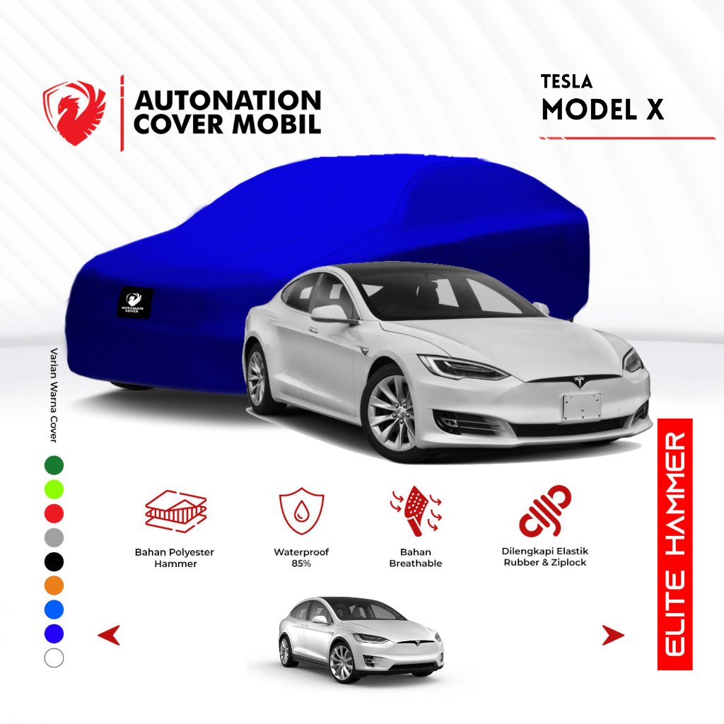 Autonation Garage - Cover Mobil Tesla Model X Elite Hummer