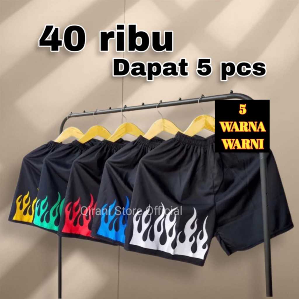 (40 RIBU DAPAT 5) BOXER PRIA | KOLOR PRIA | BOXER MOTIF DEWASA | KOLOR| CELANA BOXER | CELANA PENDEK