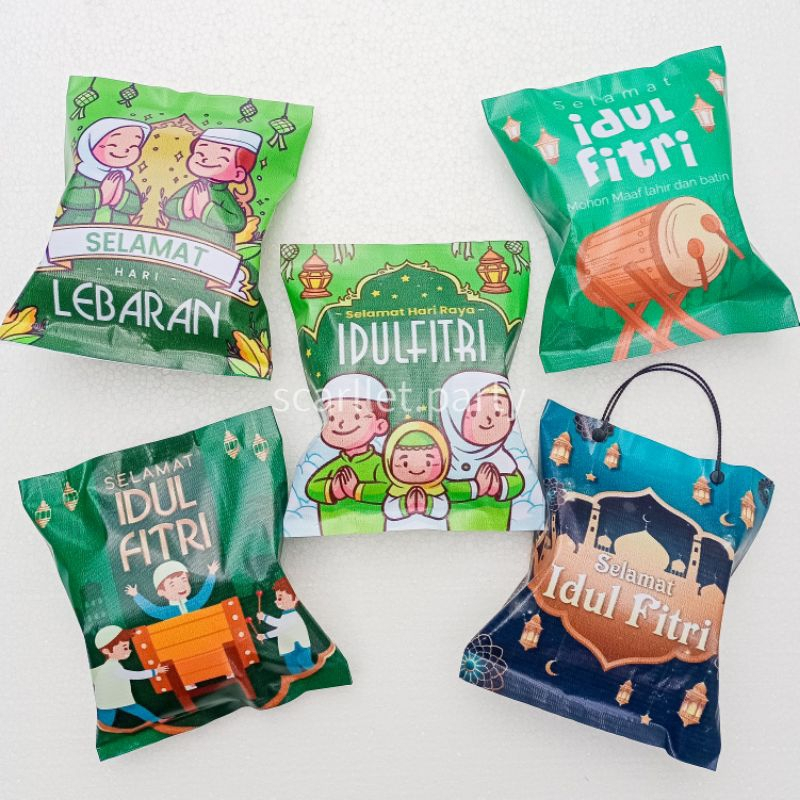 

TAS SNACK LEBARAN TAS POUCH GOODIE BAG KEMASAN KADO IDUL FITRI SNACK KANTONG MINAL AIDIN WALFAIDZIN ANGPAO