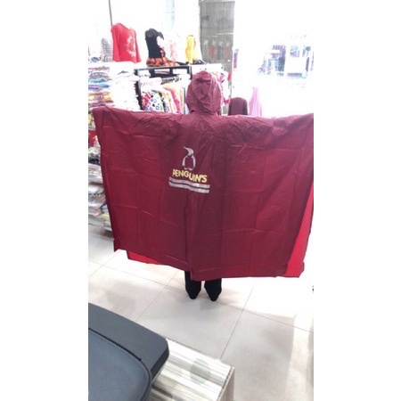 JAS HUJAN PENGUINS BIG TOP PARASIT SIZE XXL JAS HUJAN/MANTEL PENGUIN BIGTOP PONCO BAHAN PARASIT ANTI