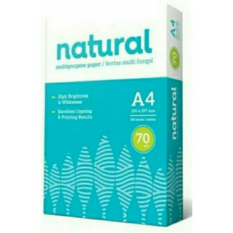 

KERTAS HVS A4 70 GRAM NATURAL