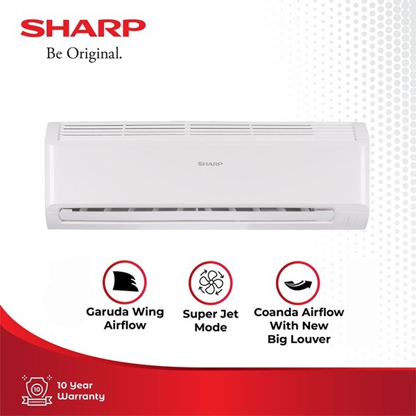 AC SHARP 1PK AH A9BEY / PENDINGIN RUANGAN SHARP 1PK 9BEY