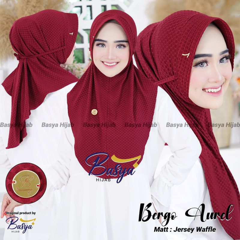 ** Basya Hijab ** Bergo Aurel Original Basya Hijab