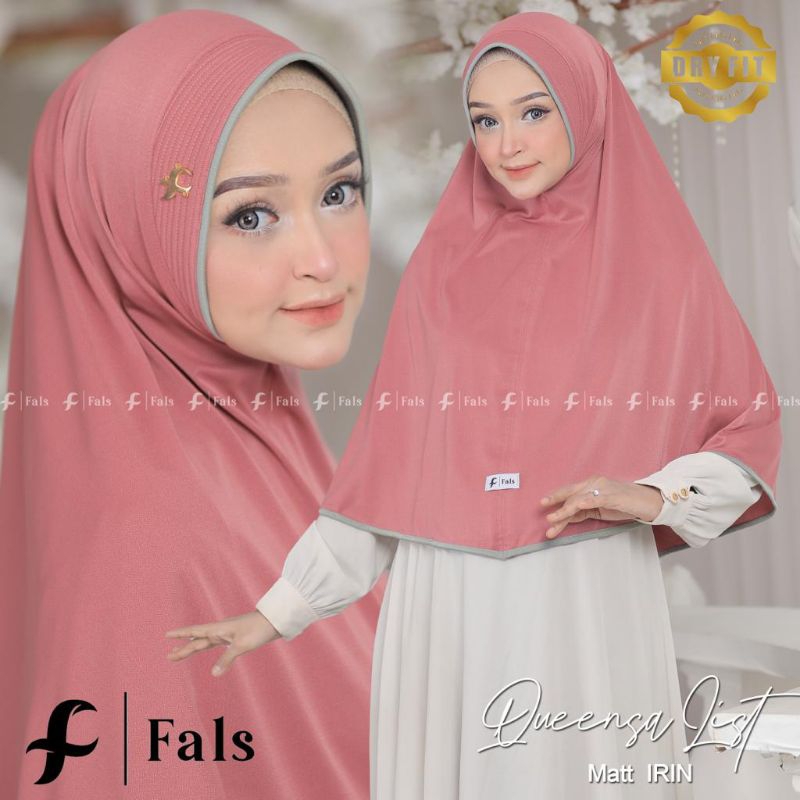 ** Fals Hijab ** Hijab Syar'i Queensa List Original