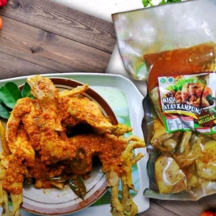 

Ayam Kampung Rica Rica 1 Ekor