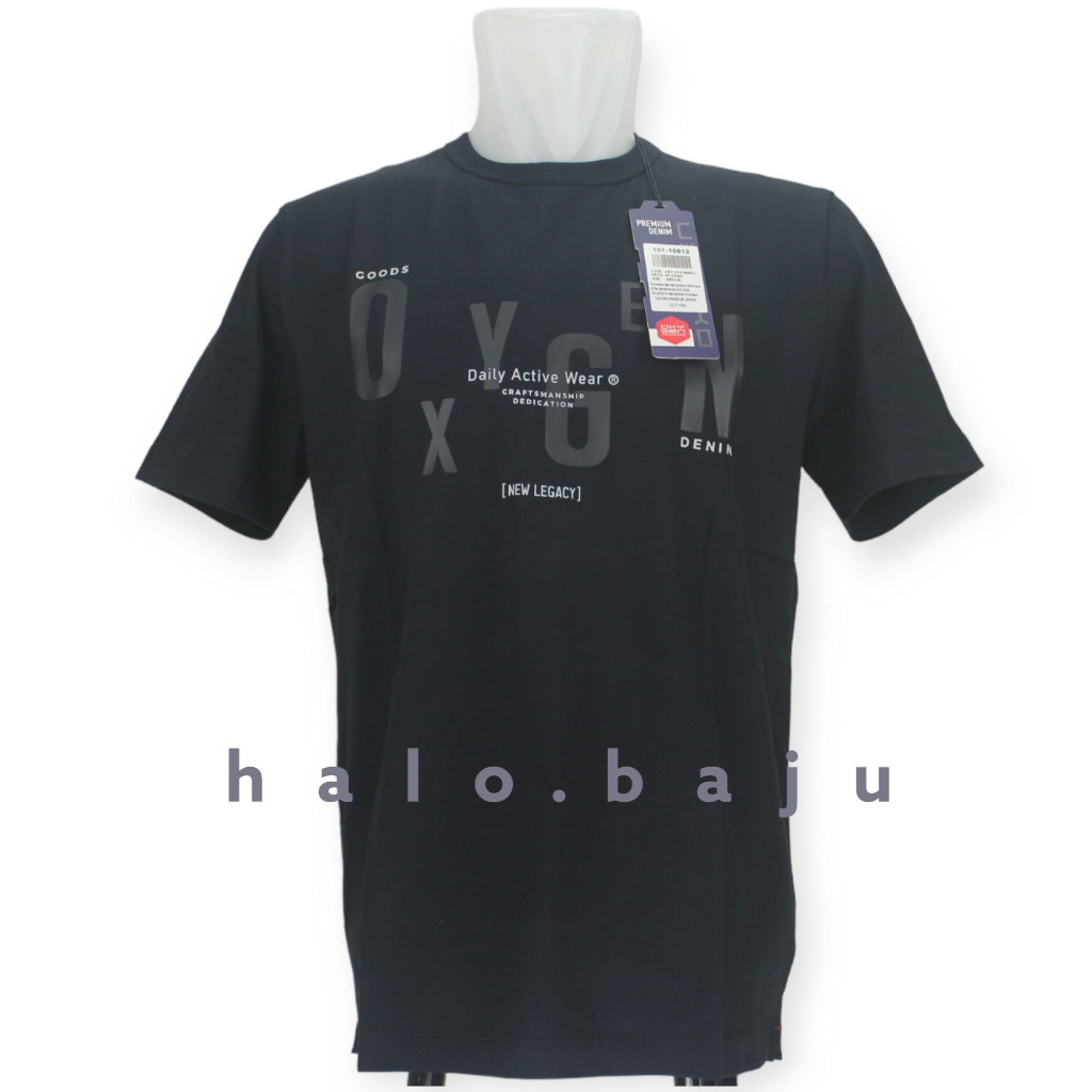 OXYGEN DENIM PREMIUM SERIES (101-10612) Kaos Oxygen - Oblong Oxygen - Baju Oxygen - Kaos Pria
