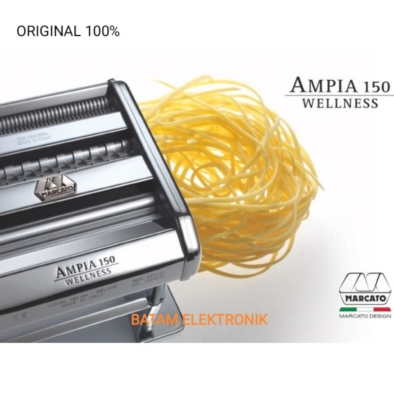Ampia Marcato 150 Ori 100% MADE IN ITALY Gilingan Mie / Molen