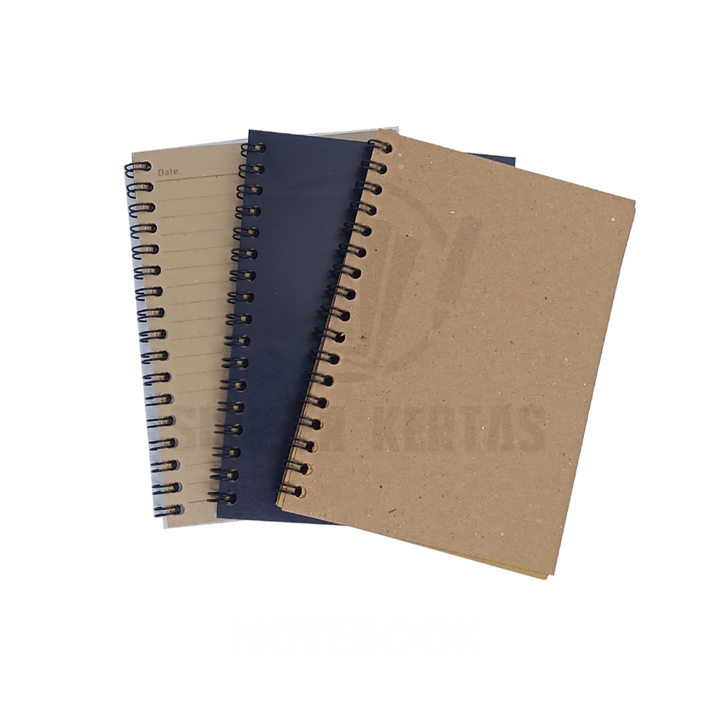 

NOTEBOOK A6/JURNAL A6/BUKU CATATAN A6/ BROWN PAPER/CRAFT PAPER/BROWN CRAFT/ GRID/KOTAK2#DOTTED/TITIK2 #BLANK/POLOS