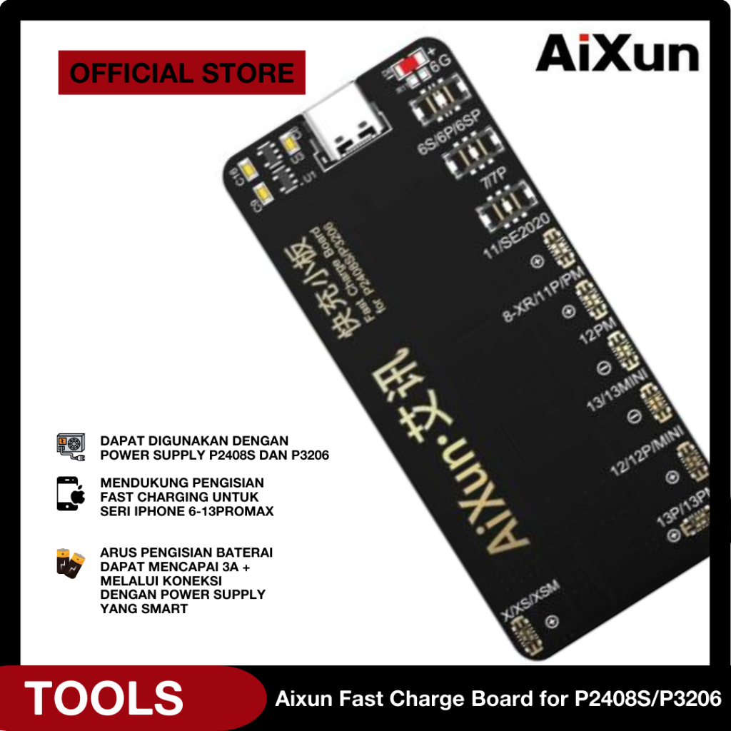 Aixun Fast Charge Board for P2408S/P3206 Support 6-13PM Original