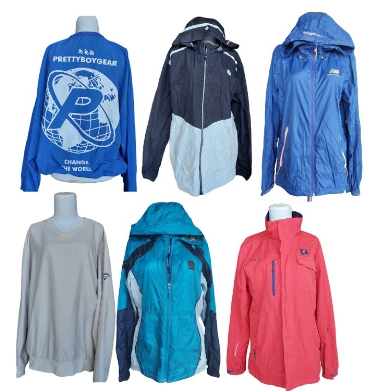 Jacket cow cew PL (windbreaker/outdoor/running/hoodie)