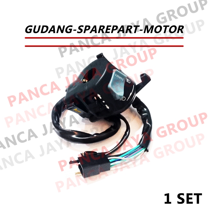 SAKLAR LAMPU KIRI DIM KLAKSON SEN SEIN TVS APACHE APACE RTR 160 180 XVENTURE TVS MAX125 MAX-125