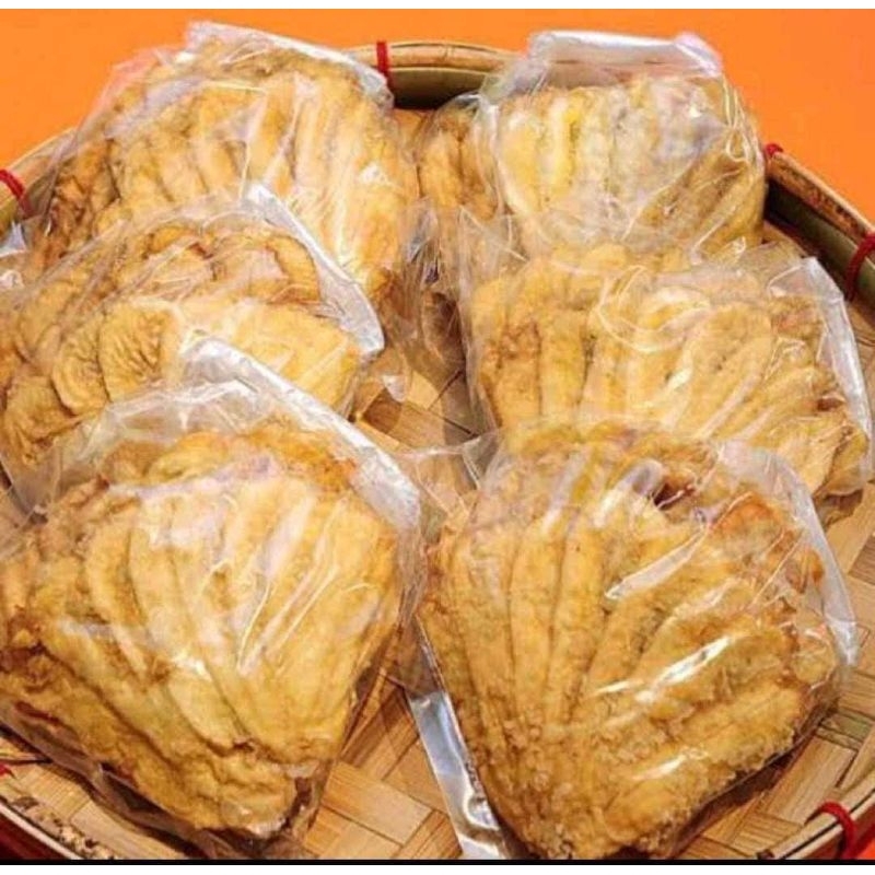 Ay00 Pisang Goreng Kipas Frozen Khas Pekanbaru Isi 5 Pcs