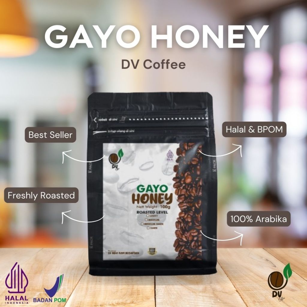 

DV Coffee Gayo Honey - 100 gram