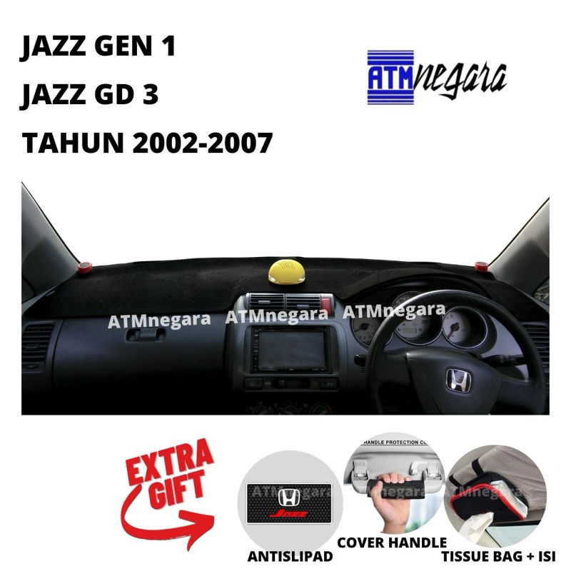 COVER DASHBOARD PREMIUM JAZZ GEN 1 JAZZ GD3 JAZZ GD4 Aksesoris Alas Dasboard Mobil