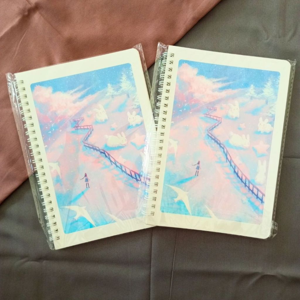 

Notebook spiral A5 Watercolor Rabbit