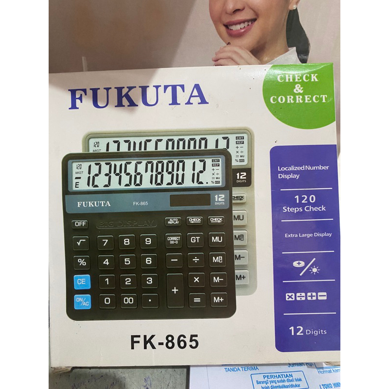 

KALKULATOR FUKUTA FK-865