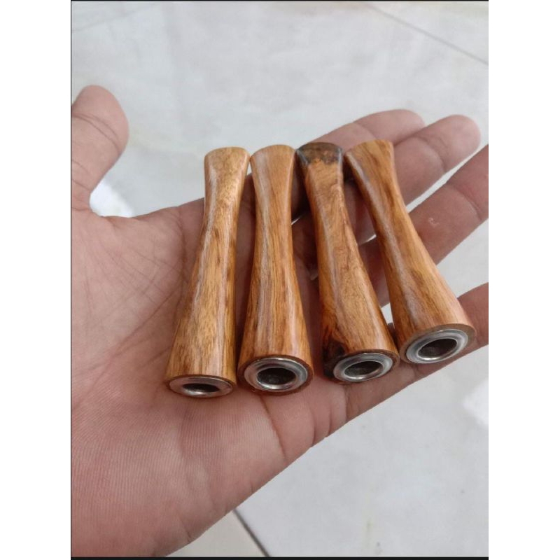 sedotan/once pipa kayu gaharu Kalimantan mini