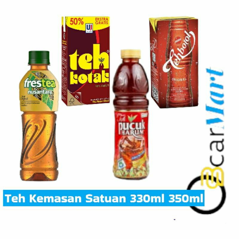 

[GSV] Eceran TEH Kotak Botol Sosro Pucuk Frestea Rasa Original