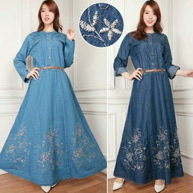 Paling Dicari Adriana Jumbo Maxi bhn jeans wash fit to XXL 18 99