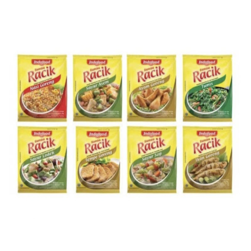 

Bumbu Racik Indofood Instan berbagai varian