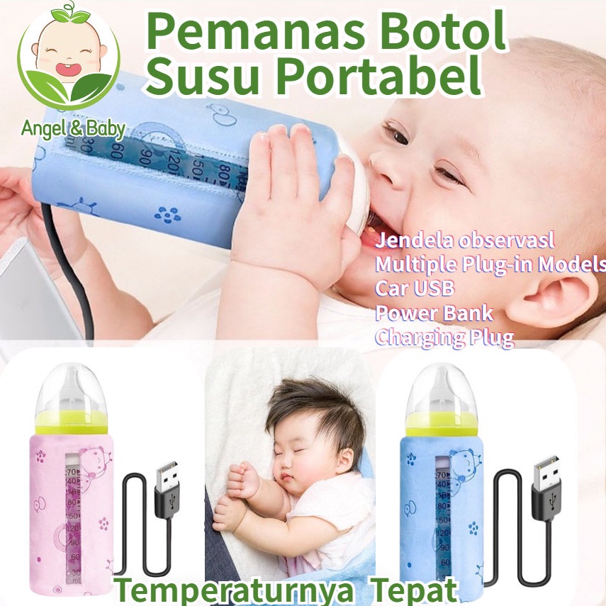 Penjualan Terbanyak Penghangat Asi Botol Susu Bayi Warmer Pemanas Botol Susu Portable Dengan USB Unt