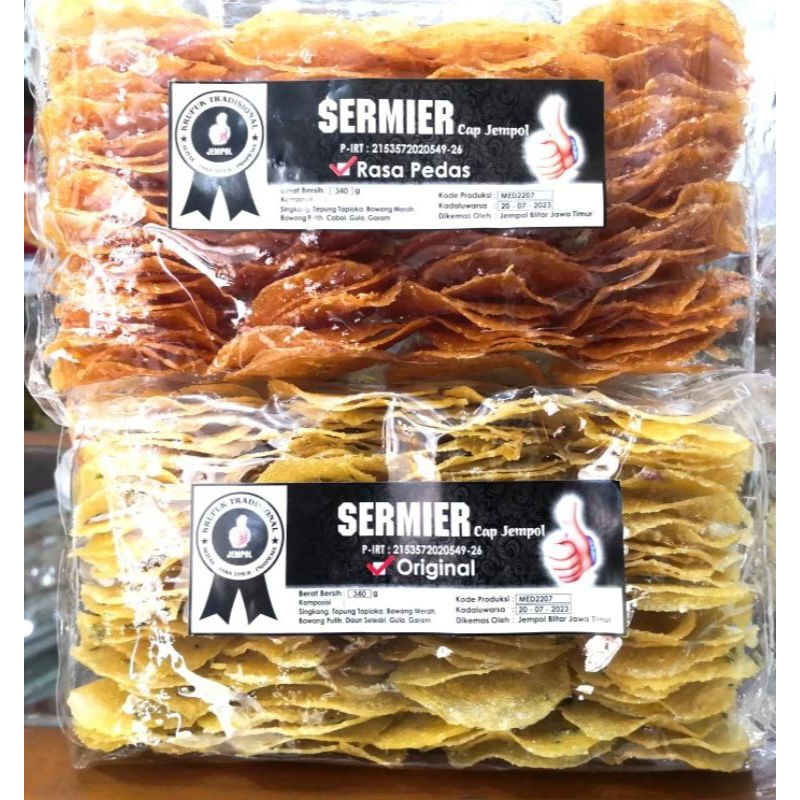 

Krupuk sermier.