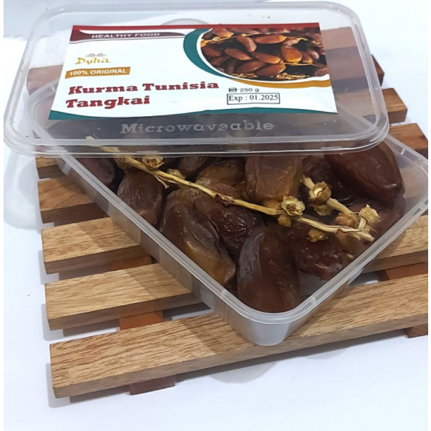 

Dijual Kurma Tunisia Tangkai 250GR Kurma Tangkai Tunis Fresh Original Diskon