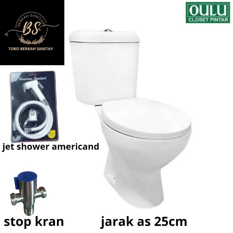Piyugardening Closet Duduk Oulu C433/Paket Closet Duduk Oulu