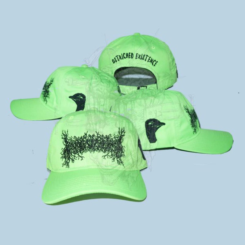 SHINDA SAIBO NO KATAMARI ostriched logo- topi DAD HAT ORIGINAL releassed By  brutalmind