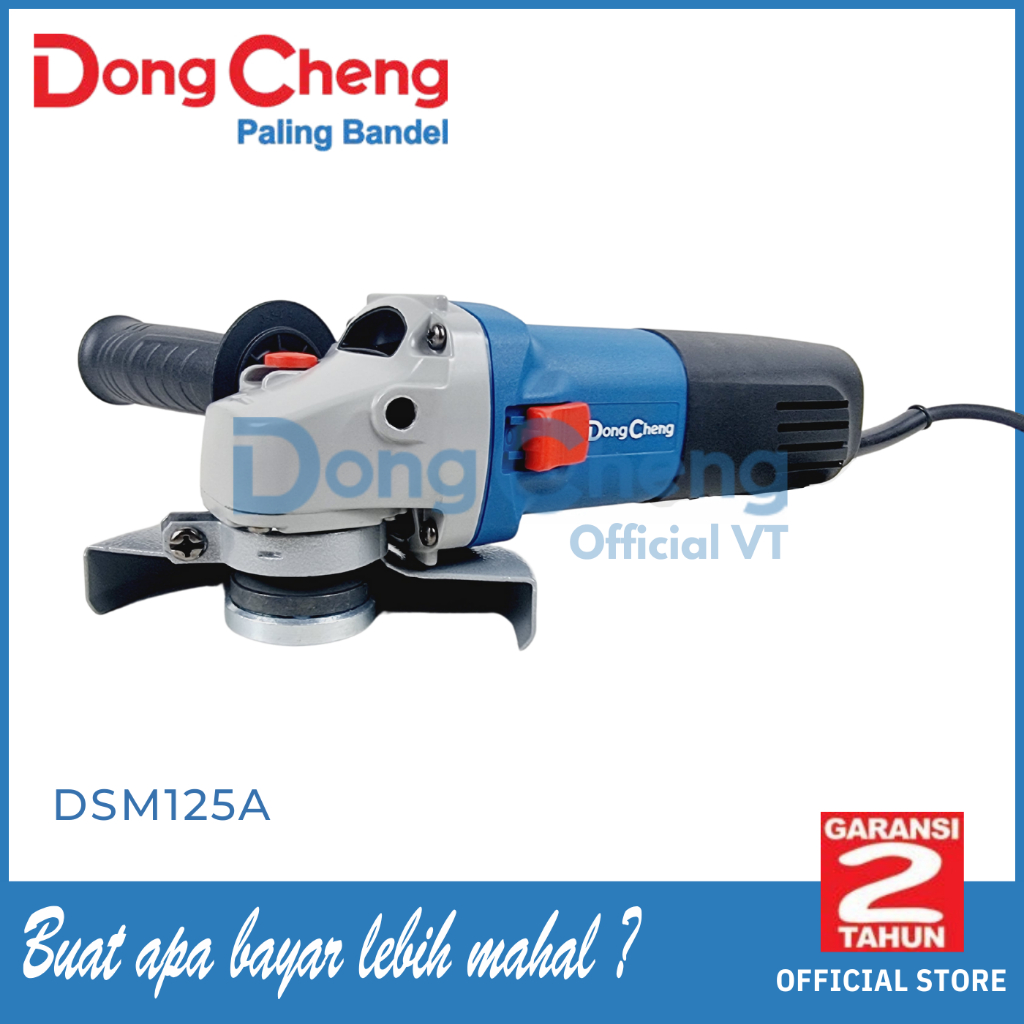 DongCheng DSM125A Mesin Gerinda Tangan Angle Grinder 5" 850watt