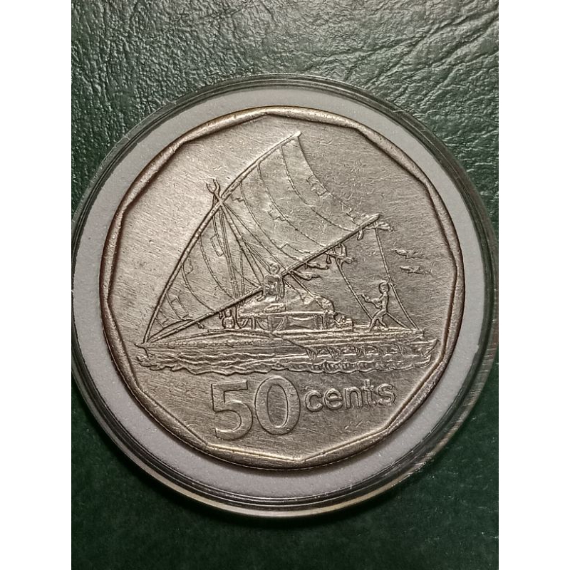 Koin Fiji 50 Cents Tahun 2009