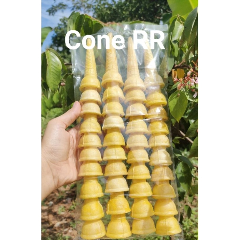 CONE ES KRIM  KECIL ( LANCIP )  DIAMETER 3,5 CM ISI 500 PCS