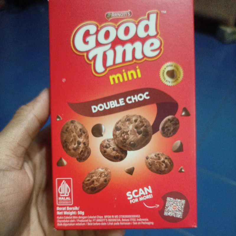 

Goodtime mini double choc 50 gr