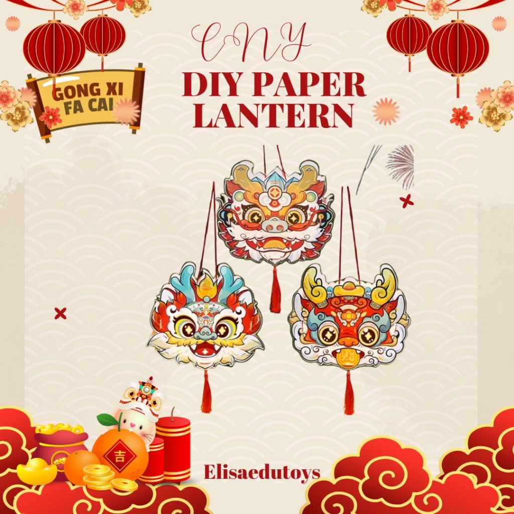 cny diy lampion lantern prakarya anak